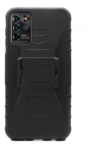 Funda Case Zte Blade Axon Rudo Protector Con Clip