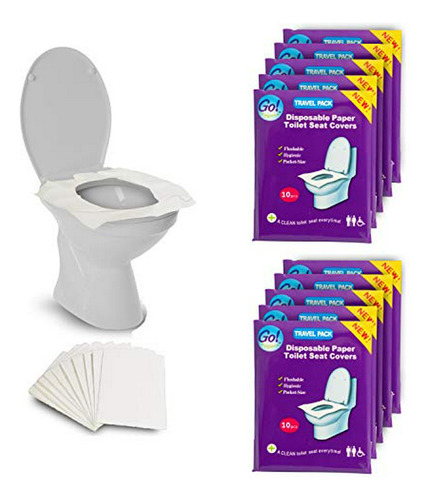 Fundas Desechables Baño Con 10 Packs (100 Uni) 