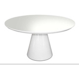 Mesa Tulip Base Cono Tapa Laqueada  120 Diam 