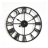 Reloj De Pared Decorativo De Metal De Gran Tamaño