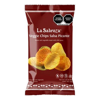 Veggie Chips Salsa Picante 95gr | MercadoLibre