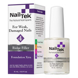 Nail Tek Foundation Xtra 4, Capa Base Fortalecedora Para Uas