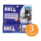 3 X Bell Max Gel Control Cucarachas Anasac 6g. Np