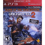Uncharted 2: Among Thieves - Edicion Del Juego Del Año - Pl