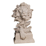 Estatua León, Adorno De Feng Shui, Artesanías Modernas