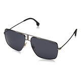 Gafas De Sol Rectangulares Carrera, Rut Mtbblk, 60 Mm