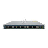 Switch Cisco 3560 Ws-c3560-48ps-s, 48 Portas Poe + 4 Sfp