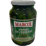 Pepino Tipo Picles Inteiro Em Conserva Burgers Marcol 550g