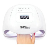 Cabine Uv Led 54w 36 Leds Sun X Unhas Gel Acrigel, Bivolt Cor Branco 110v/220v