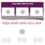 Caja Shell Mini Cd O Dvd X10