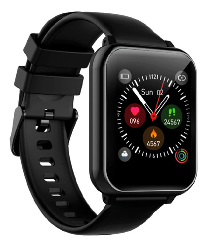 Reloj Inteligente Smartwatch Motion Ultra Sw670 Android Ip67 Color De La Correa Negro