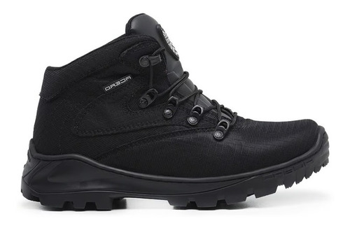 Bota Coturno Tatico Militar Ripstop Mid Preto - Acero 