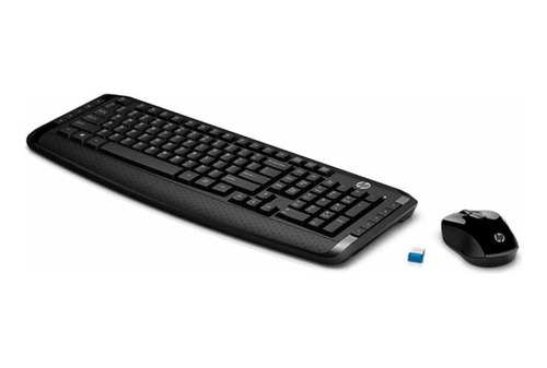 Kit De Teclado Y Mouse Inalámbrico Hp 300 Español