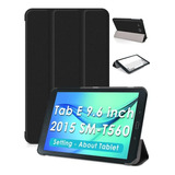 Funda Para Samsung Galaxy Tab E 9.6 Sm-t560/t561/t565 Negra