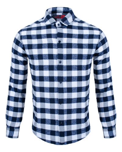 Camisa Cuadros Leñadora Viyela Invierno Abrigo Moda