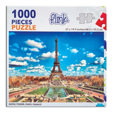 Rompecabezas Flink Torre Eiffel, París, Francia De 1000 Piezas