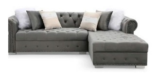 Sala Tucan Lino Gris Izquierda Sofa Pieza Sillones