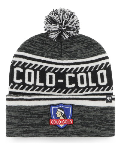 Gorro Colo Colo Urbano Black Ice Cuff Knit