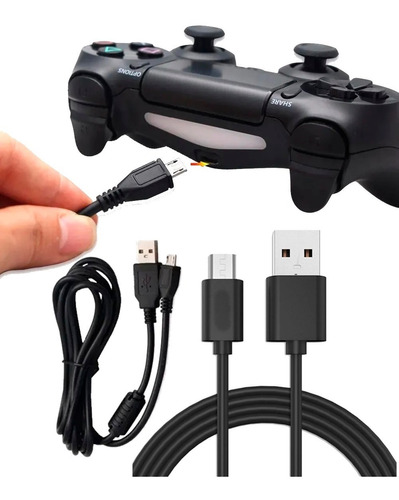 Cable Usb De Carga Control De Ps4 5 Metros