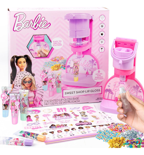 Barbie Sweet Shop Kit Para Hacer Brillo De Labios, Hace 12 A