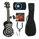 Combo Premium Ukelele Mk1 Mahalo Soporte + Funda + Afinador