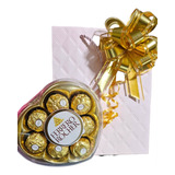 Bombón Chocolate Ferrero Rocher Corazón 8 Unid 100g