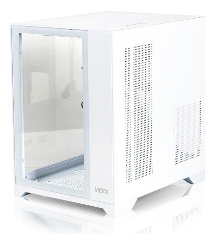 Gabinete Merx Pb-100 Polar Bear 4 Cooler White