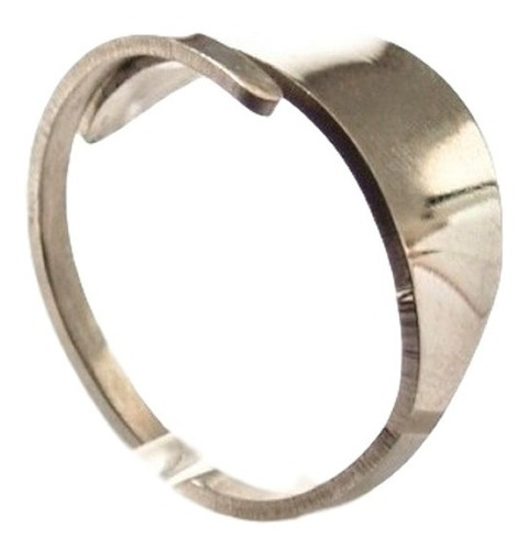 Anillo Extensible Acero Quirurgico Hombre Mujer Para Grabar 