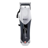 Maquina Cortar Pelo Recargable Profesional Launch Wahl Color Plateado