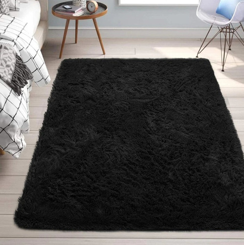 Alfombra Peluda Súper Suave Para Sala De Estar, Hogar