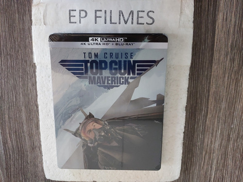 Blu Ray Steelbook 4k (leg) + Blu Ray Top Gun Maverick Dub/le