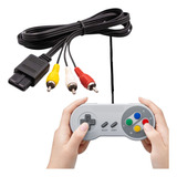 Cabo Para Super Nintendo Compativel + Controles Super