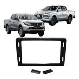 Moldura 9 Polegadas Mitsubishi Triton 2019 2020 2021 2022