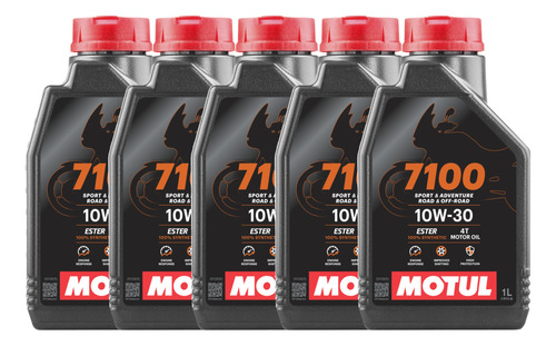 Aceite Motul Sintético 7100 10w30 4t 5 Litros