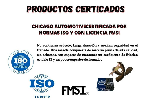 Banda De Freno Trasera Suzuki Grand Vitara Xl7 1999  1530 Foto 4