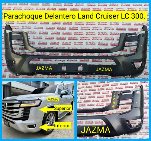 Parachoque Delantero Land Cruiser Lc 300 2021 2022 Foto 2