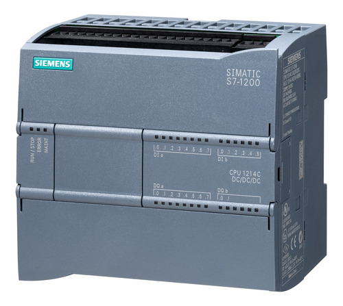 Plc Cpu Simatic Siemens S71200 6es7214-1ag40-0xb0 24vdc Tran