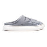 Pantufla Mujer Gris Babette Carbin