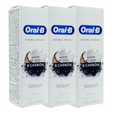 Kit De 3 Pastas Dentales Natural Essence Coco Y Carbon Oralb