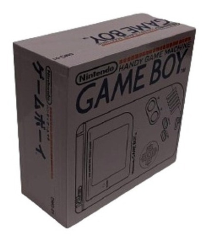 Caixa De Madeira Mdf Game Boy Japones