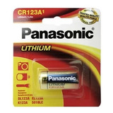 2 Blister Pila Panasonic Cr123a 3vlts No Recargable Litio