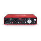 Interfaz De Audio Focusrite Scarlett 2i4 2.ª  Gen