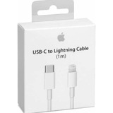 Cables De Carga Usb-c iPhone 11 11 Pro 11 Pro Max Originales