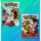 Mangás Pokémon Platinum Nº 1 E 2  ( Em Português - Lacrados 