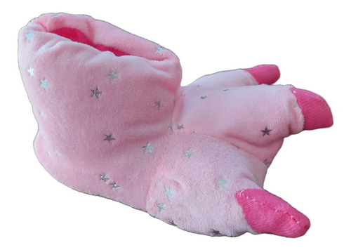 Pantuflas De Garra Color Rosa Para Bebés