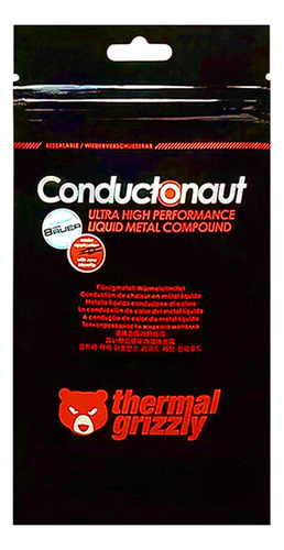 Metal Liquido Thermal Grizzly Conductonaut Extreme 1gr Origi