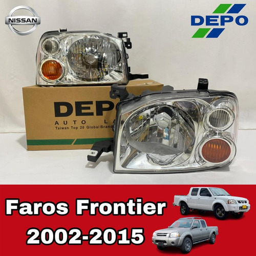 Faro Nissan Frontier 2002-2015 Depo  Foto 2