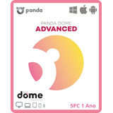 Panda Antivirus Dome Advanced - 1 Ano 5 Pc