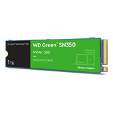 Ssd M.2 1tb Wd Green Sn350 Pcie Gen3 - 3,200 Mb/s