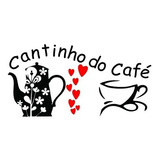 Adesivo De Parede - Cozinha Cantinho Do Café Xícara Coração